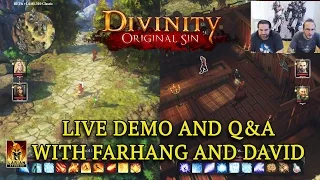 Divinity: Original Sin Enhanced Edition - Live Demo and Q&A with David and Farhang!