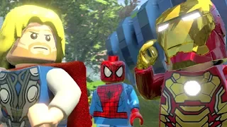 LEGO Marvel Super Heroes Walkthrough Part 12 - Thing Vs. Rhino