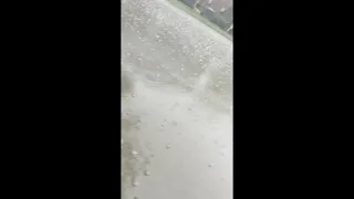 WATCH: Heavy hail in Lincoln