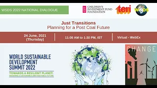 Just Transition – Planning for a Post Coal Future