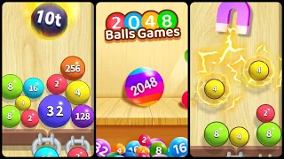 2048 Balls 3D - Drop the Balls Mobile Game | Gameplay Android