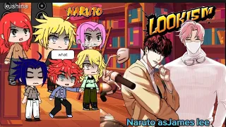 Naruto friends and family react to Naruto as James lee || modern au || lookism|| read description