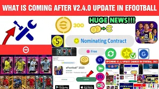 What is coming after V2.4.0 update in efootball 2023 mobile | New Managers, Goat & Ambassador Pack