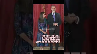 Rey Felipe y Reina Letizia, sonrisas y miradas ❤️#reinaletizia #letiziaortiz #kingfelipevi #casareal