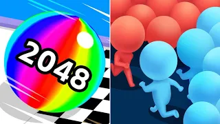 Max Levels Count Master 3D Vs Ball Run 2048💵💵💵Walkthrough Android/IOS Gameplay KY5