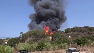incendie a pietralba AJACCIO