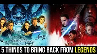 5 Things to Bring Back from the Star Wars Expanded Universe