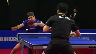 The Allure of Table Tennis in Slow Motion | Timo Boll vs Ma Long | Men's World Cup | 2017