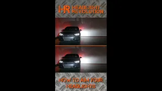 Aiming your Headlights is EASY! Here is How...