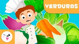 Aprende las verduras - Vocabulario para niños