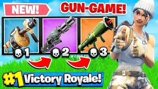 CoD GUN GAME! *NEW* GAME MODE in FORTNITE!