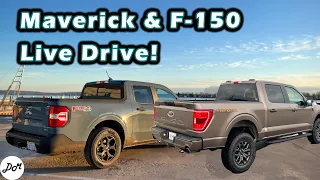 Ford Maverick and F-150 Tremor – Live Drive Archive