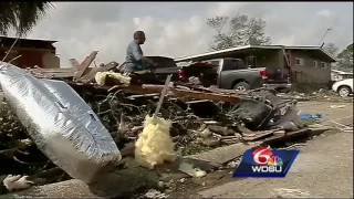 Neighbors band together to help each other after tornado in New Orleans East