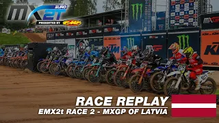 MXGP of Latvia 2019 - Replay EMX2T Race 2 #Motocross