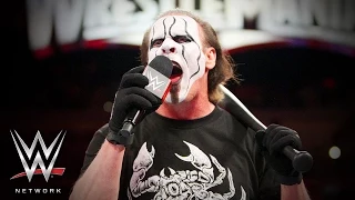 Sting delivers a message to Triple H: WWE Network Exclusive, March 16, 2015