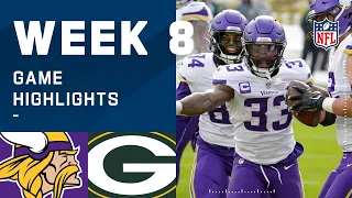 Vikings vs. Packers Week 8 Highlights | NFL 2020