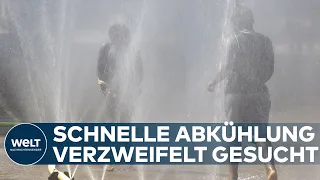 BRUTALE HITZEWELLE: Knapp unter 40 Grad - Ganz Deutschland brät