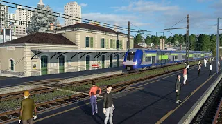 Transport Fever 2 : TER Picardie et Transilien H à Gare du Nord ! Episode 10