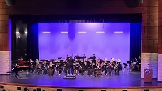 West Plains High Wolfpack Regiment Symphonic Band performs La Madre De Los Gatos
