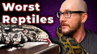 Top 5 WORST Beginner Reptiles! Get These Ones You've Never Heard Of Instead!