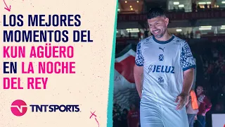 Volvió el Kun y salió lesionado: lo mejor de Sergio Agüero en La Noche del Rey de Independiente