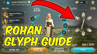 Rohan Glyph Guide LoTR Heroes of Middle Earth