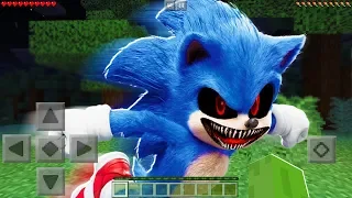 I FOUND SONIC EXE in Minecraft Pocket Edition at 3AM!