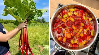 Homemade Rhubarb Jam || William's Kitchen