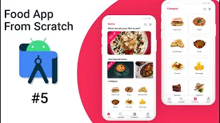 Android food app using (MVVM + Retrofit + Room) #5
