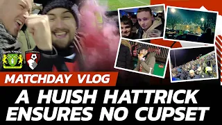VLOG: NO CUPSET THANKS TO MARCONDES MAGIC! Yeovil Town 1 - 3 AFC Bournemouth | The Emirates FA Cup