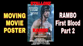 RAMBO 2 - Moving Movie Poster