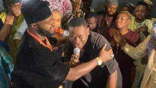 LATEEF ADEDIMEJI CRIES AT JAGUNJAGUN PREMIERE FOR GETTING STANDING OVATION