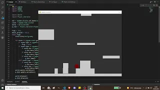 Simple platformer game (Python, Pygame, Box2D)🔥