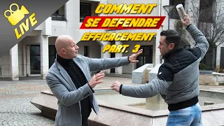 Comment savoir se défendre lors d’une agression. Partie 3