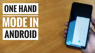 How to enable one hand mode in mobile phone | Make your mobile easy to use