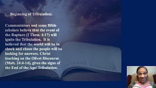 BSM on How I study and understand my bible Pt 1 1 Tribulation & Second Coming