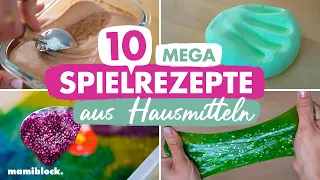 DIY Knete, Slime, Farben & Co ❌☠️ UNGIFTIG | Die BESTEN Spielrezepte für Kinder 😎 | mamiblock