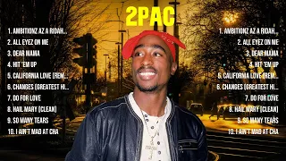 2Pac Greatest Hits 2024 Collection   Top 10 Hits Playlist Of All Time