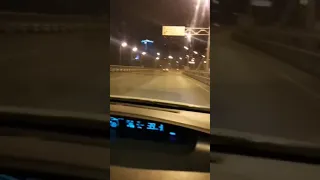 Владивосток мост ночь