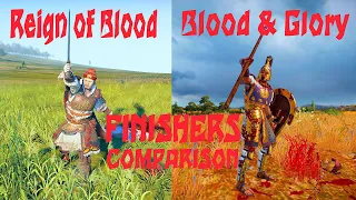 Blood & Glory AND The Reign of Blood DLC FINISHERS. Total War Saga: TROY &  THREE KINGDOMS.