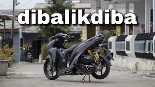 ABIS NABRAK ORANG GILA LANGSUNG HEDON?!! REVIEW VARIO DIBALIKDIBA!