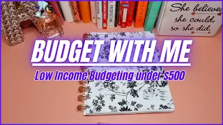 BUDGET WITH ME | PAYCHECK BUDGETING FOR BEGINNERS | PAYCHECK 2 | #lowincome  #budget | APR 2024