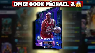 800k Plus‼️Maxed Out BEAST OF THE EAST MICHAEL JORDAN And Mentor NBA 2K MOBILE