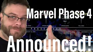 San Diego Comic Con: Marvel Announces Phase 4 Slate!