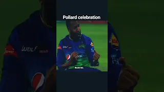 Pollard reaction after shoaib malik wicket. #cricket #sports #youtubeshorts