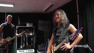 Metallica - Fun In The Tuning Room - Pinkpop Festival 2014