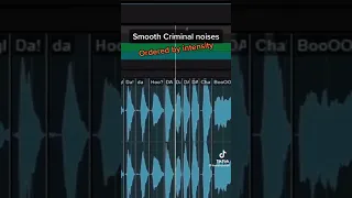 Smooth Criminal Noises Ordered by Intensity