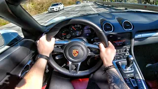 2019 Porsche 718 Boxster 2.0 AT - POV TEST DRIVE