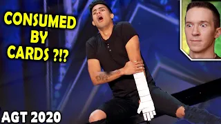 Magician REACTS to Winston INCREDIBLE card tricks on AGT 2020