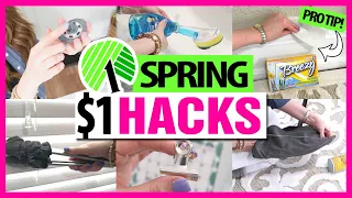 15 *NEW* DOLLAR TREE HACKS! 🤯Organization HACKS, Cleaning HACKS, & Spring DIYs!